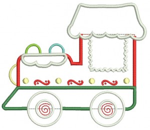 Stickmuster  - Gingerbread Christmas Weihnachtslok